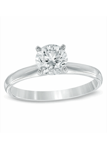 Round Solitaire Ring